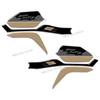 For CFMOTO 800MTX 800 MT X 2025 2026 Motorcycle Accessories Tank Pad Combination 3D Resin Sticker Kit Decal