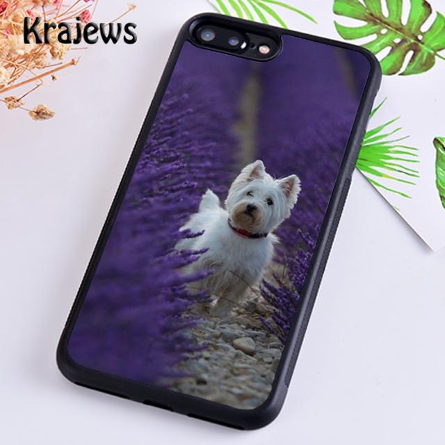 Krajews Westie Dog Small White Phone Case Cover For iPhone 17 Air 16 15 14 plus 12 13 pro max coque Fundas