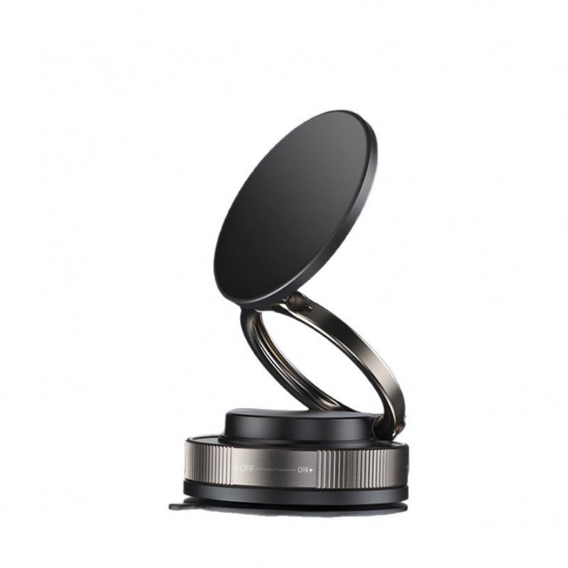 Foldable Magnetic Car Phone Holder with Suction Cup for Navigation