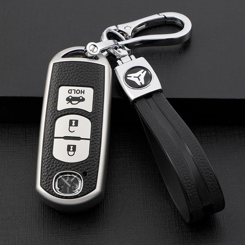 Color My Life TPU Car Key Holder Protection Cover Key Case for Mazda 3 6 Axela CX-3 CX3 CX-5 CX5