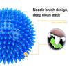 Pet Dog Toys Cat Puppy Sounding Toy Polka Squeaky Tooth Cleaning Ball TPR Training Pet Denti da masticare Giocattolo Thorn Balls Accessori