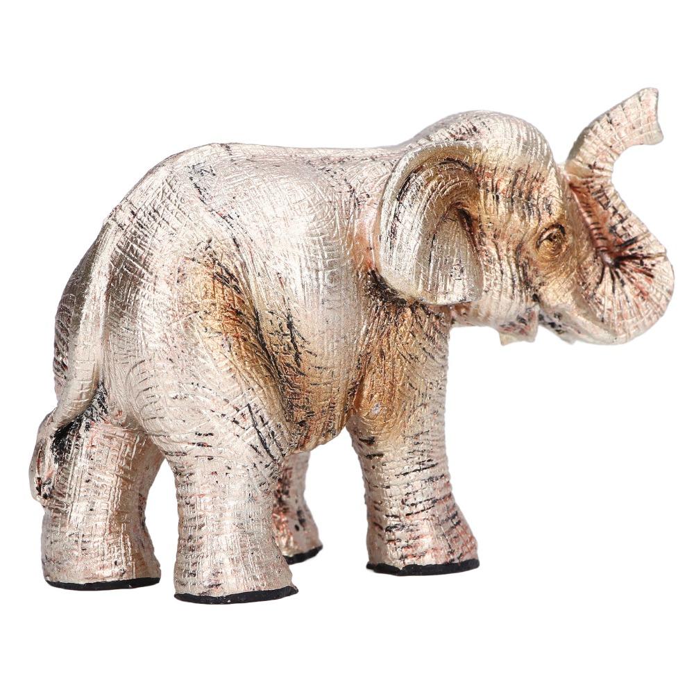 Exquisite Workmanship Elephant Statue Synthetic Resin Elephant Decoration Cabinet Decoration