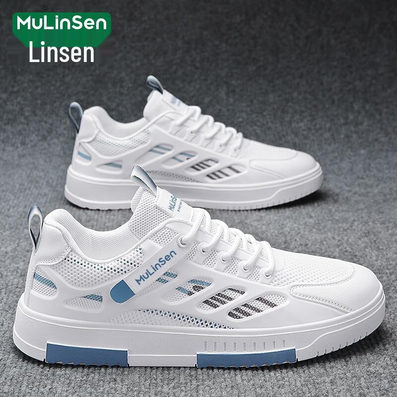 Mulin Sen Men s Casual Mesh Skate Shoes 43