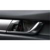 For Honda Accord 2018- 4x Carbon Fiber Car Inner Door Handle Bowl Cover Trim