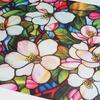 Static Cling Stained Glass Film Rainbow Pattern Static Cling Film  for Windows Doors Sidelight