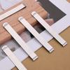 20PCS Stainless Steel Sewing Clips Hemming Clips Sewing Measurement Ruler Marking Hemming for Quilting and Fabric Supplies