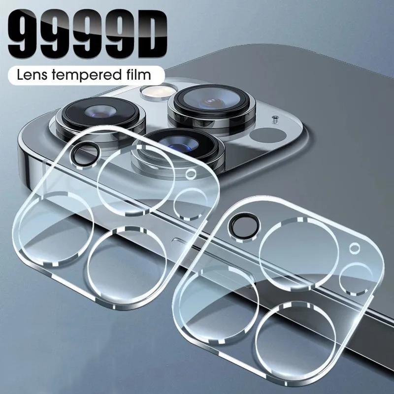 Camera Lens Tempered Glass Films for iPhone 16 Pro Max 15 Pro 14 Plus 13 Mini Apple Phone Rear Cameras Screen Protectors Cover
