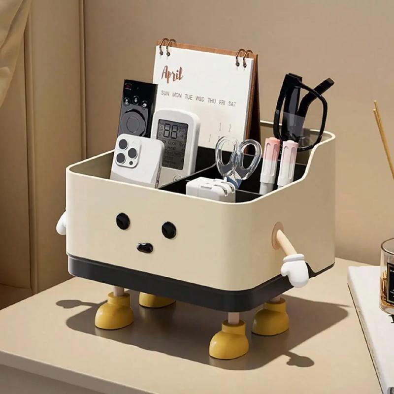 1pcMultifunctional Desktop Cosmetic Storage Box Suitable for Office and Dormitory Use As Well As for Organizing Stationery Items