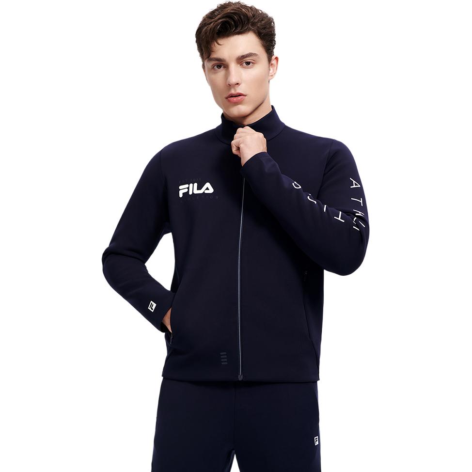 FILA Jackets Men's Royal Blue Stand Collar Moderate Other A11M311501FNV