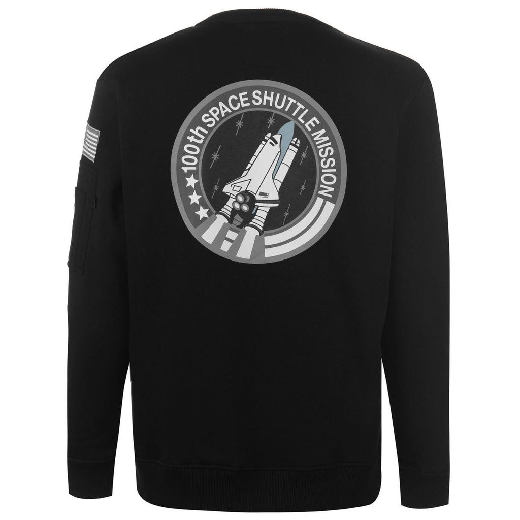 Alpha Unisex Adult NASA Cotton Blend Sweatshirt