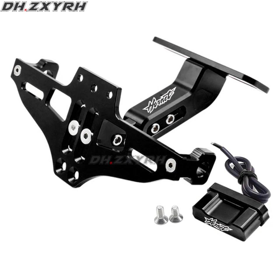 For Honda Hornet 900 600 CB600F CB 600F 1998-2014 Motorcycle Aluminium Fender Eliminator Adjustable License Plate Holder Bracket