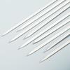 ZISIZ Stainless Steel Flat BBQ Skewers