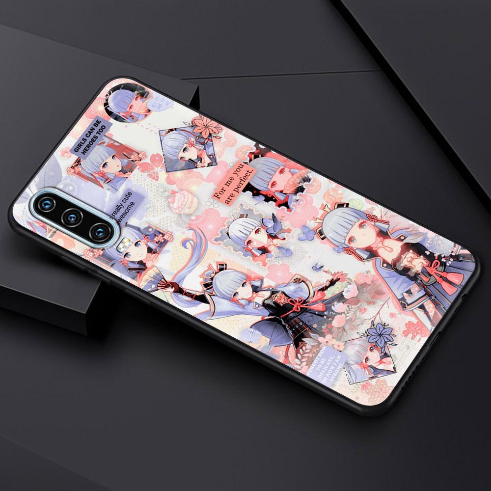 Genshin Impact Phone Case For Huawei P30 Lite P50 Pro P20 P40 Lite E P Smart Z 2021 Y6 Y7 Y9 2019 Y6p Y9s Y7a Silicone Cover