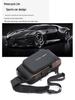 Men's Waterproof Anti-Theft Crossbody Bag with Combination Lock - Nylon Chest Pack for Motorcycle