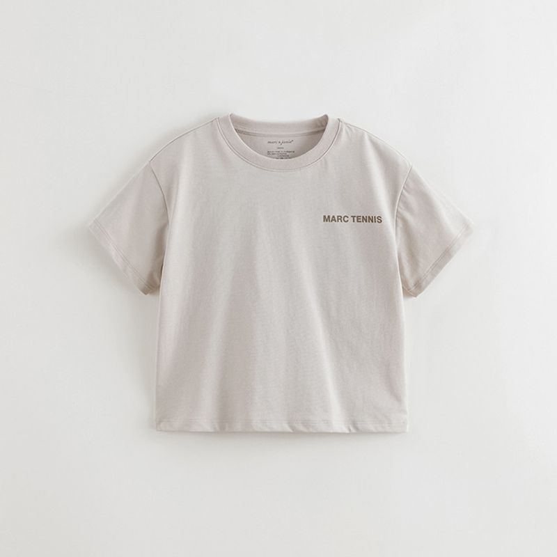 [Cool and Breathable] Mark Jenny Boys' Tennis Game Sports Short-Sleeved T-Shirt Top Summer New Style 550671