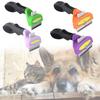 Tool Pet Deshedding Cat Grooming Brush Dog Hair Shedding Remover Abs Material