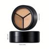 Trojbarevný korekční krém Kryje skvrny po akné Tmavé kruhy Slzy a mezery v konturách Dlouhotrvající hydratační a sestavitelný podkladový make-up