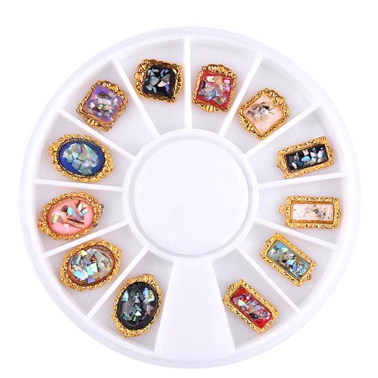 Glass Rhinestones Nail Decoration Manicure Diy Jewelry Accessory