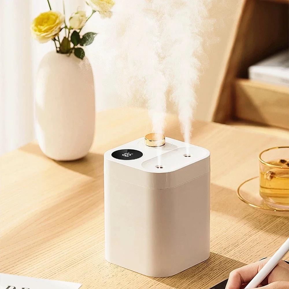Wireless Humidifier Aromatherapy Diffuser 2000mAh Battery Rechargeable Essential Oil Diffuser Ultrasonic 800ml Air Humidi