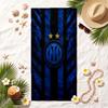 Inter Milan (37) Soft Beach Towel Stylish Beach Pool Towel for Summer Seaside Vacation Travel