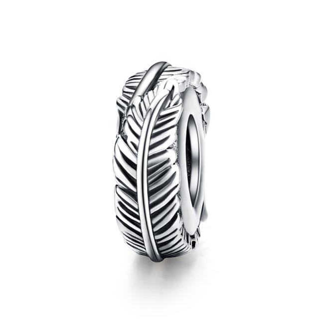 Genuine Sterling Color Lucky Charm Zircon Stone Bee Family Bead Pendant Original Bracelets Pendant Necklace Diy Fine JewelryFashion Charm