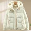 Fashion Female Coat Winter Jackets Hooded Loose Thick Warm Women Parkas