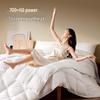 Jingdong Zhizao 90% White Duck Down All-Season Comforter