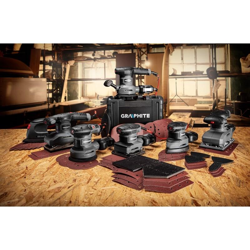 380W ORBIT SANDER, FOOT 115*230MM - T 59G329