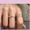 Elegant High-end Colorful Drip Glaze Copper Ring For Women In Vintage Design