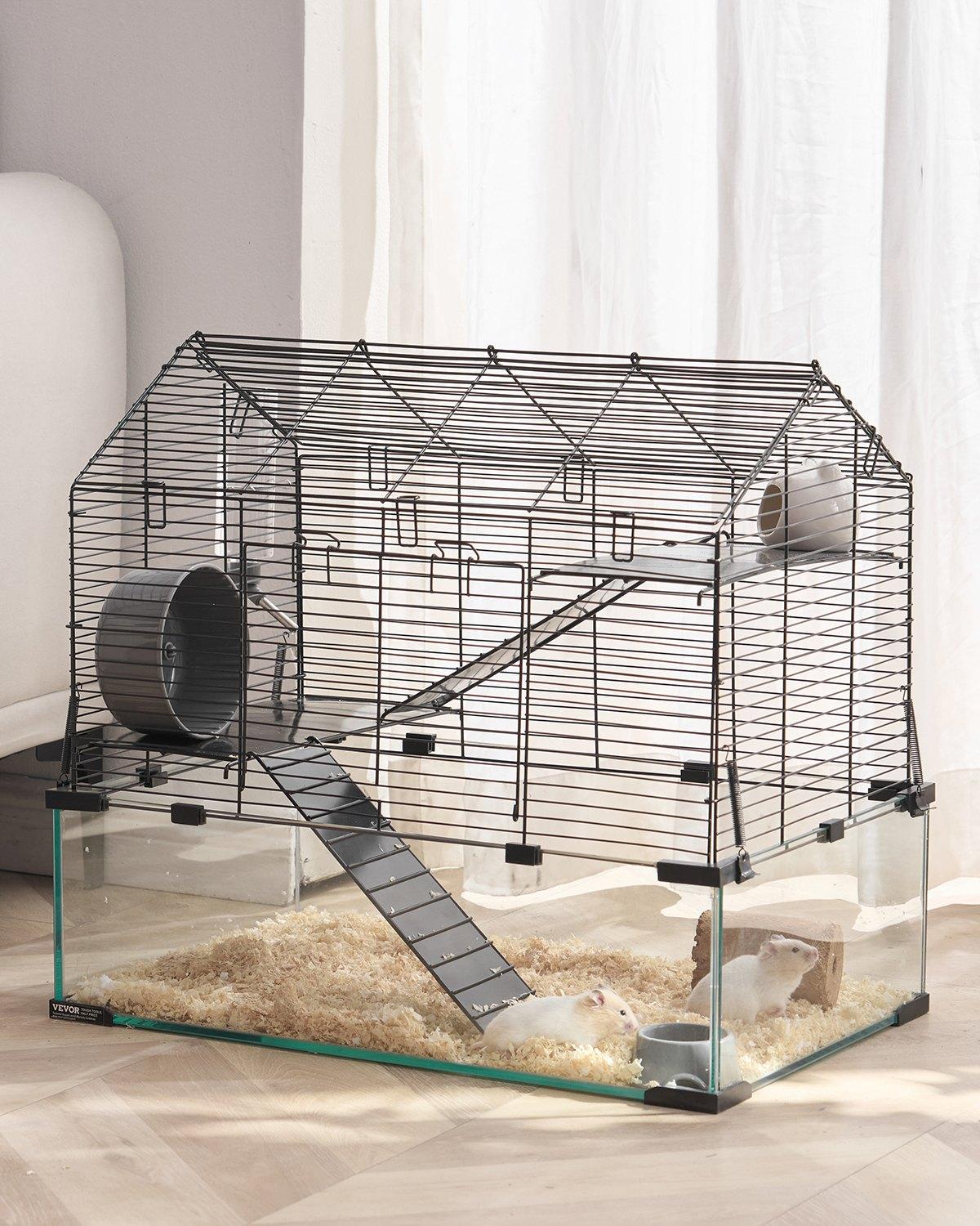 VEVOR Hamster Cage, 360 degrees Viewing