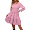 Women's  Short Sleeve Beach Dress Casual Dress