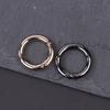 1Pc 25Mm Open Spring Ring Buckle Keyring Key Chains Openable Round Carabiner Buckle Key Rings For Bag Jewelry Finings