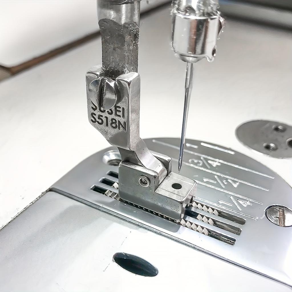 1pcs Industrial Lockstitch Sewing Truck S518N Invisible Zipper Presser Foot Special Invisible Zipper Presser Foot