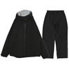 Rain Suitable for Heavy and Rainy Season Rainwear Set and Simple Design with Pockets Perfect for and Cycling Unisex Black [KiU] Set-up - Waterproof,