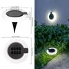 Waterproof Solar Folding Ground Lights for Courtyard, Staircase, and Garden