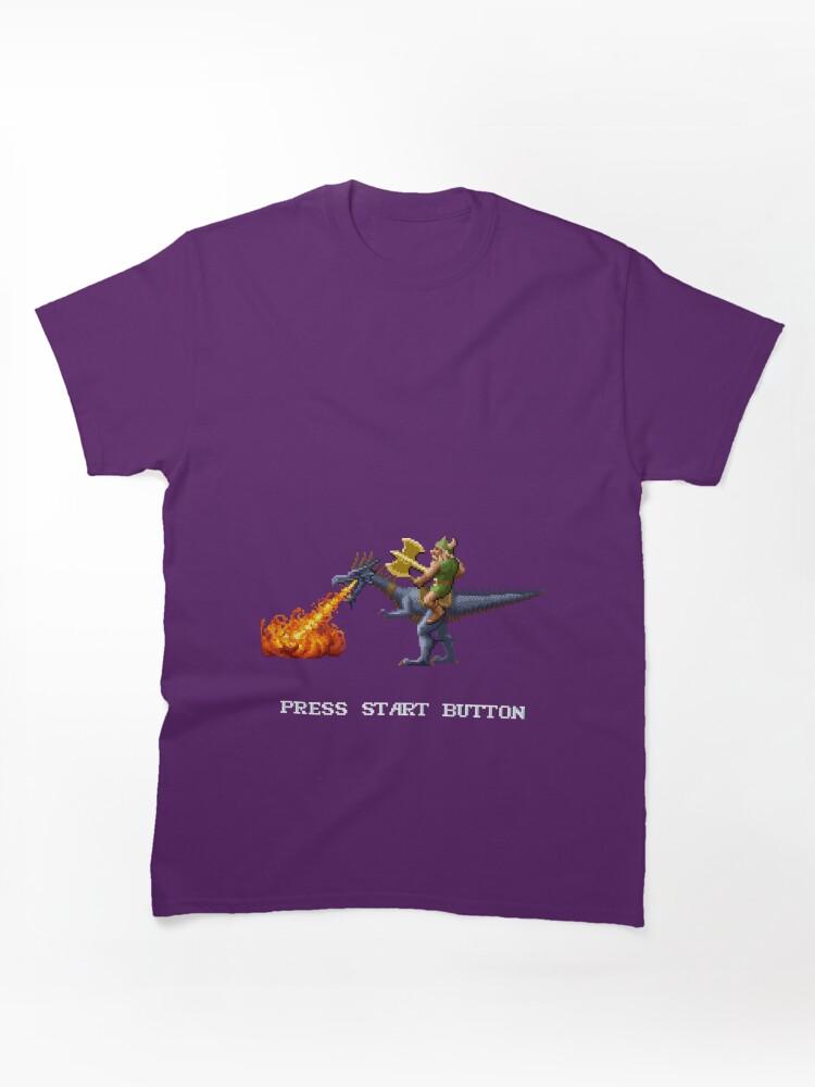 Golden Axe Golden Axe Pixel Style- Retro Dos Game Fan Shirt 2 Classic T-Shirt