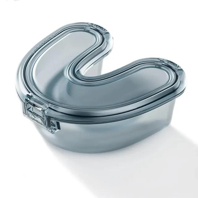 Newest Dental Braces Storage Box Orthodontic Denture Retainer Container Oral Partial Teeth Brace Portable Boxes