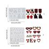 Versatile Silicone Mold Valentine’s Day Earrings Mould Handmade Jewellery Molds