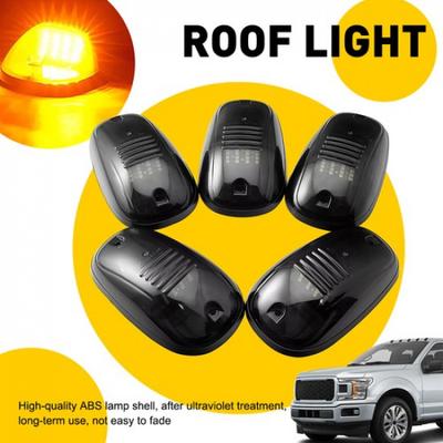 5x LED Top-Kabinen-Markierungsleuchten Dachleuchten Bernstein Für 2003-2018 Dodge Ram 1500 2500 3500 A