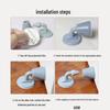 Honggong Punch-Free Silicone Floor Door Stopper