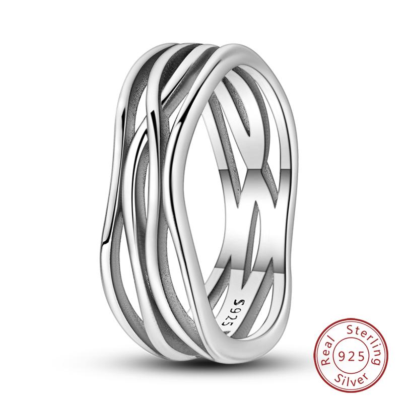 Fashion Luminous Firefly Rings 100% 925 Silver Eternal Heart-Shaped Zircon Rings Fine Wedding Engagement Jewelry Gifts