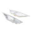 1 Pair Lens Front Bumper Side Marker Light Lamp Housing Fit for Honda for Civic 2016-2021 Sedan Coupe Hatchback Car Replacement Auto Parts