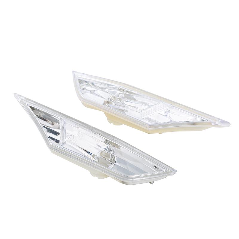 1 Pair Lens Front Bumper Side Marker Light Lamp Housing Fit for Honda for Civic 2016-2021 Sedan Coupe Hatchback Car Replacement Auto Parts