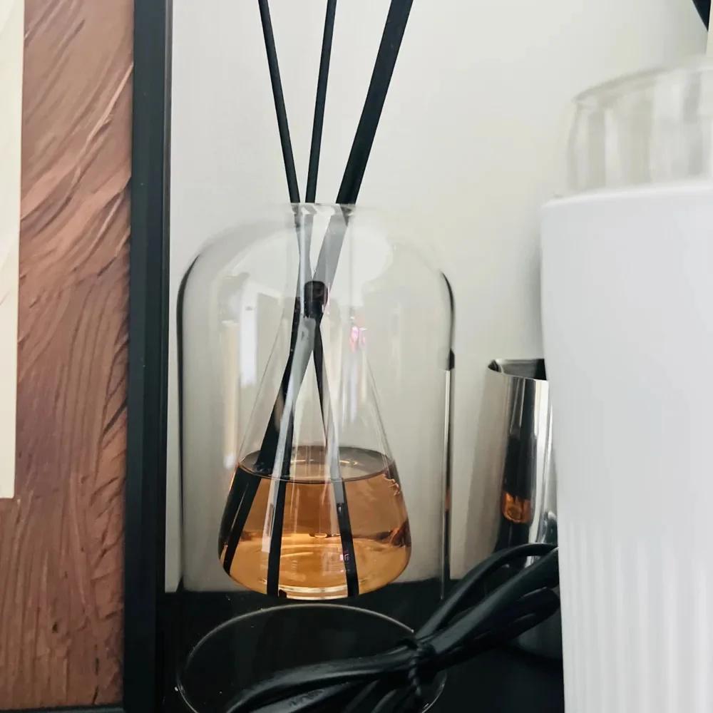 Aromatherapy Diffuser Bottle Glass Essential Oil with Diffusers Sticks Storage Containers Transaprent Modern Home Decorations