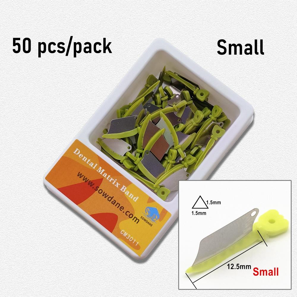 Dental Matrix Wedge Guards Sectional Baffle Type Matrice Teeth Interproximal Wedge Knife With Protection Steel Matrix Dentistry