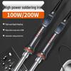 100W High-Power LCD Electric Soldering Iron with Switch & Sleep Function