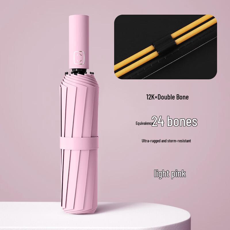 Fully Automatic 12-Rib Windproof UV Folding Umbrella
