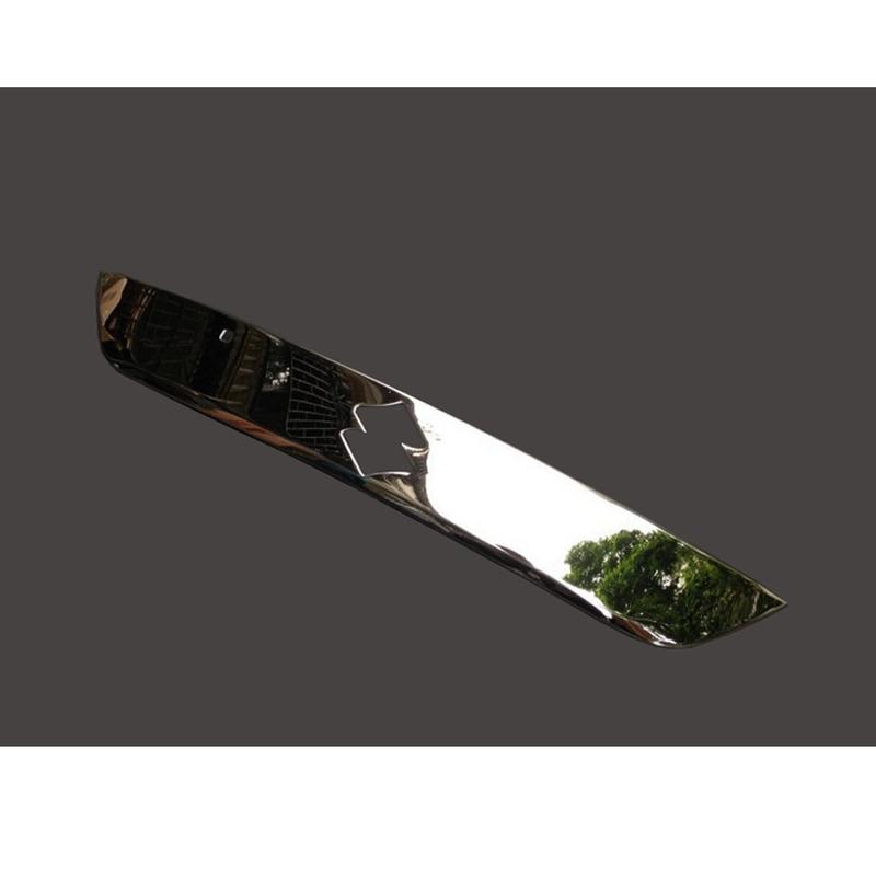 For Suzuki S-Cross Scross SX4 2014 2015 2016 2017 Rear Back Bumper Cover License Frame Lamp Panel Trunk ABS/Stainless Steel Trim