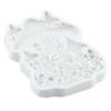 Mushroom Castle Silicone Mold Mushroom Fondant Molds Cake Decorating Tools Cupcake Topper Candy Sugar Craft Gum Paste Polymer Clay