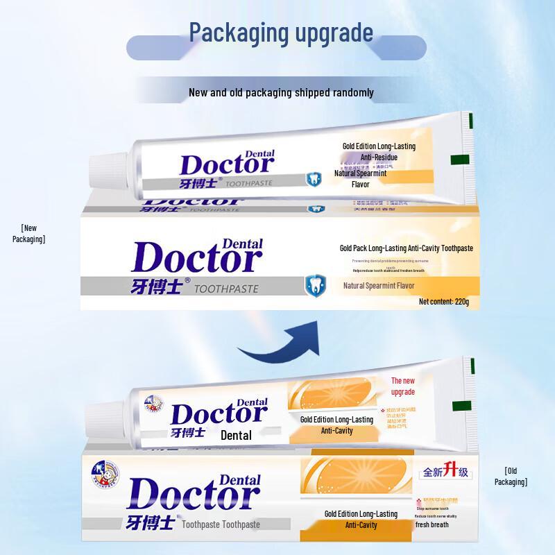 Dr. Ya Gold Long-lasting Anti-Cavity Whitening Toothpaste